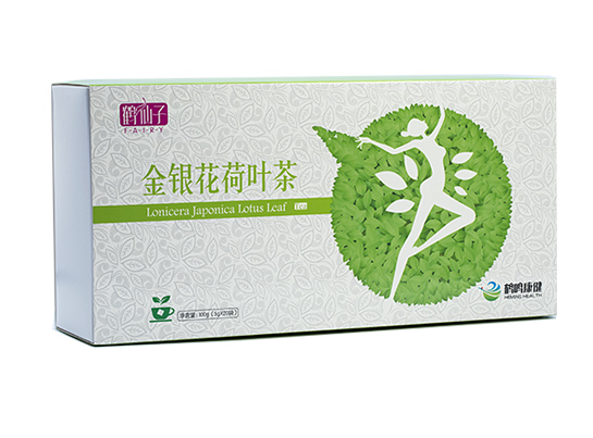 金銀花(huā)荷葉茶
